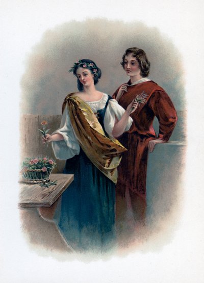 فلوريزل وبيرديتا ، 1891 بواسطة غير معروف