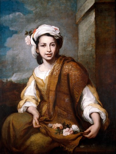 "زهرة فتاة" ، c1800-c1899 بواسطة غير معروف