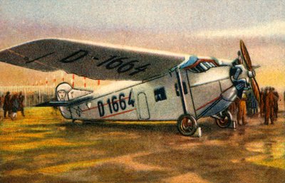 طائرة Focke-Wulf A28 Habicht ، 1920s ، 1932. بواسطة غير معروف