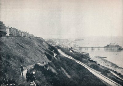 فولكستون - منظر يُظهر Lees و The Pier ، 1895 بواسطة غير معروف