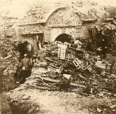 حصن سوفيل ، فردان ، شمال فرنسا ، c1914-c1918 بواسطة غير معروف