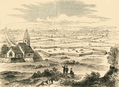 تحصينات القديس بانكراس القديم ، c1876. بواسطة غير معروف