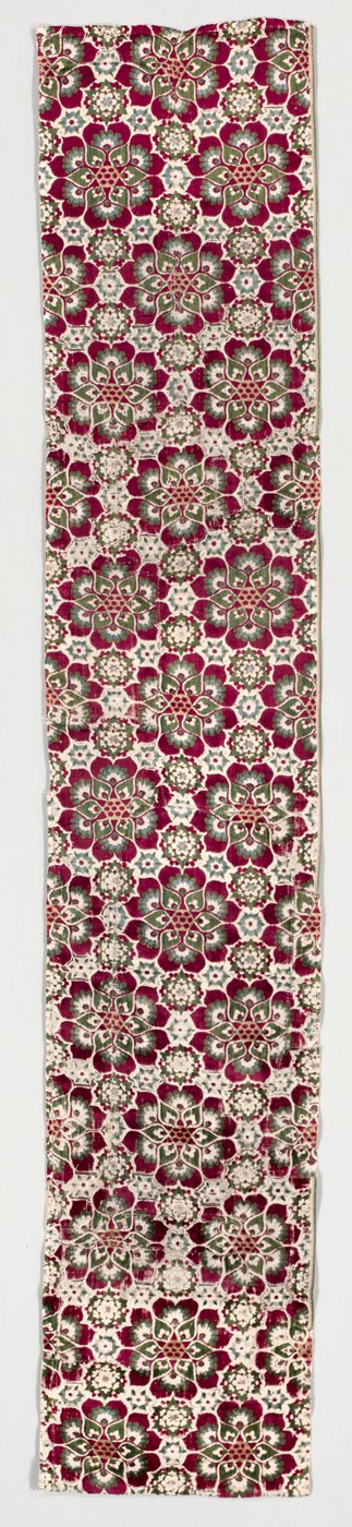 مخمل بأربعة ألوان مع Medici Armorial في Rosettes ، 1450-1500. بواسطة غير معروف
