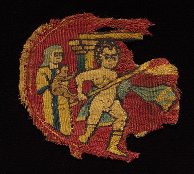 أربعة Segmenta من سترة ، 650 - 750. بواسطة غير معروف