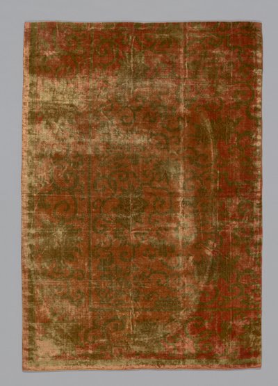 نسيج مفروشات شظية ، الصين ، أسرة تشينغ 1644-1911 ، 17751850. بواسطة غير معروف