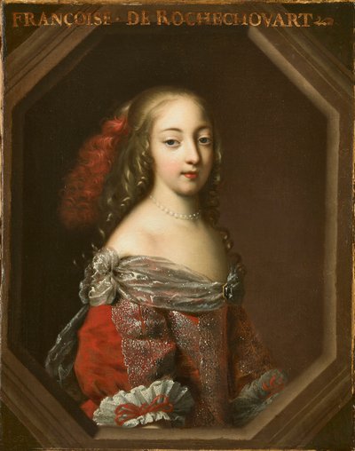 Françoise-Athénaïs de Rochechouart، Marquise de Montespan 1640-1707، ca 1665. بواسطة غير معروف