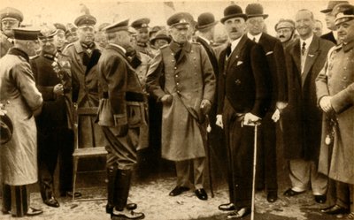 فرانز فون بابن وكيرت فون شلايشر ، 1932 ، 1933. بواسطة غير معروف