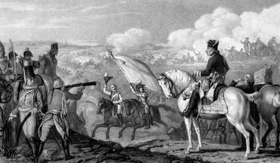 فريدريك الثاني ، العظيم 1712-1786 ، ملك بروسيا من 1740 ، في معركة روسباخ 1757 بواسطة غير معروف