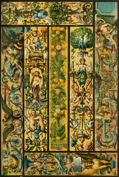 المفروشات الفرنسية من عصر النهضة Gobelins ، 1898. بواسطة غير معروف