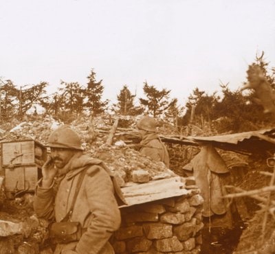 الخط الأمامي ، فردان ، شمال فرنسا ، 1916 بواسطة غير معروف