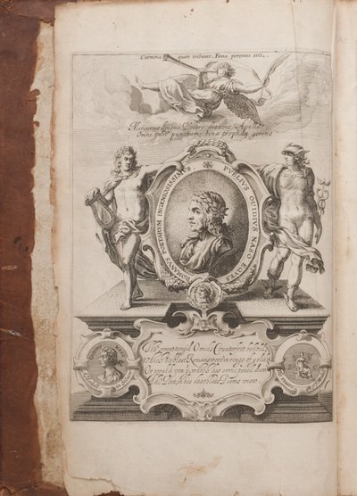 صورة على الوجه الأمامي مع صورة أوفيد ، التحولات ، أكسفورد ، 1632 بواسطة غير معروف