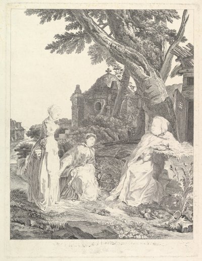 الأخ لوس ، 1767. بواسطة غير معروف