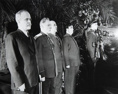 جنازة جوزيف ستالين ، موسكو ، اتحاد الجمهوريات الاشتراكية السوفياتية ، مارس 1953 بواسطة غير معروف