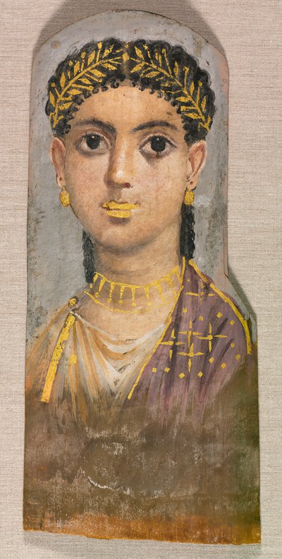 صورة جنائزية لفتاة صغيرة ، ج. 25-37 م. بواسطة غير معروف
