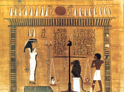 بردية جنائزية ، مصر القديمة ، الأسرة الثامنة عشر ، 1550-1293 ق بواسطة غير معروف