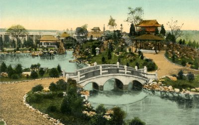 حديقة الجزيرة العائمة ، معرض التتويج ، لندن ، 1911. بواسطة غير معروف