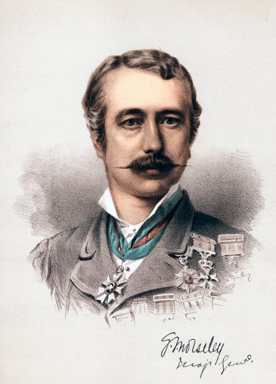 Garnet Joseph Wolseley ، Viscount Wolseley ، جندي بريطاني من أصل أيرلندي ، c1880 بواسطة غير معروف