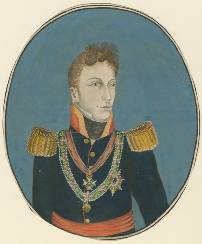 جبهارد ليبرشت فون بلوخر 1742-1819 ، ج. 1800 بواسطة غير معروف
