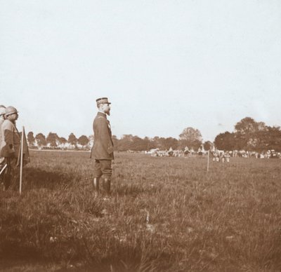 الجنرال هنري غورو ، شالون ، مارن ، شمال فرنسا ، c1914-c1918. بواسطة غير معروف