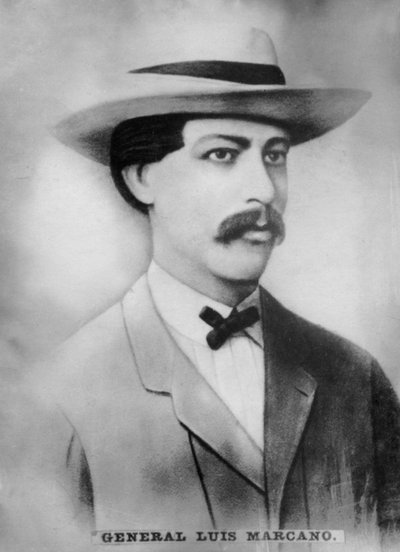 اللواء لويس ماركانو 1831-1870 ، اللواء العام لجيش التحرير الكوبي ، c1910 بواسطة غير معروف