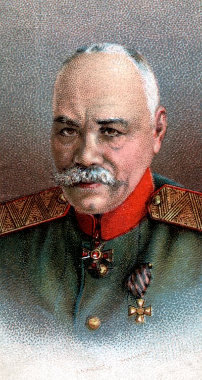الجنرال ميخائيل فاسيليفيتش أليكسييف 1857-1918 ، جندي روسي ، 1917 بواسطة Unbekannt