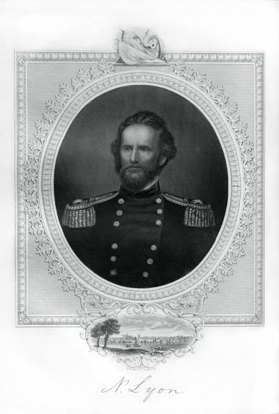الجنرال ناثانيل ليون ، جنرال الاتحاد في الحرب الأهلية الأمريكية ، 1862-1867 بواسطة غير معروف