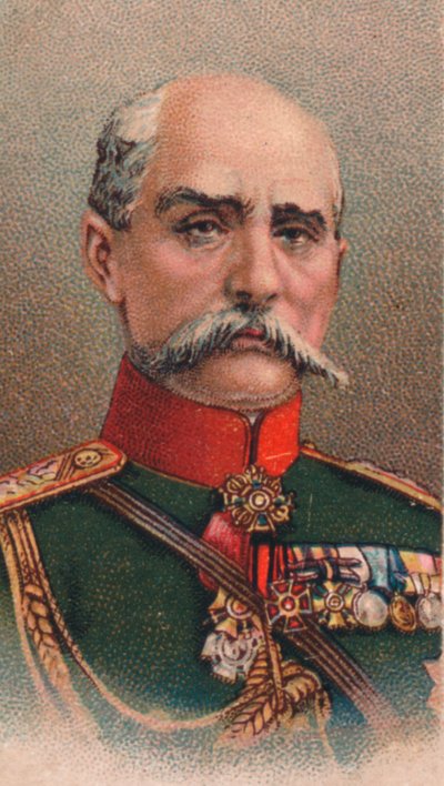 الجنرال بلاتون ليتشيتسكي 1856-1921 ، القائد الروسي في الحرب العالمية الأولى ، 1917 بواسطة غير معروف