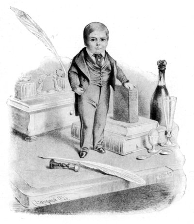 الجنرال توم الإبهام ، c1840s بواسطة غير معروف