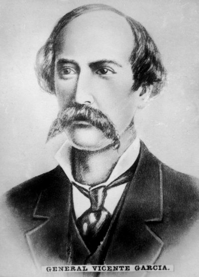 الجنرال فيسنتي غارسيا غونزاليس 1833-1886 ، الرئيس الكوبي ، c1910 بواسطة غير معروف