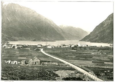 منظر عام ، أوده ، النرويج ، 1895. بواسطة غير معروف
