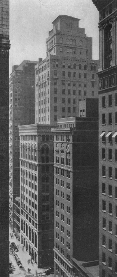 منظر عام لمبنى جونز مانفيل ، مدينة نيويورك ، 1924 بواسطة غير معروف