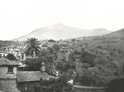 منظر عام يظهر القمة ، تينيريفي ، جزر الكناري ، إسبانيا ، 1895. بواسطة غير معروف