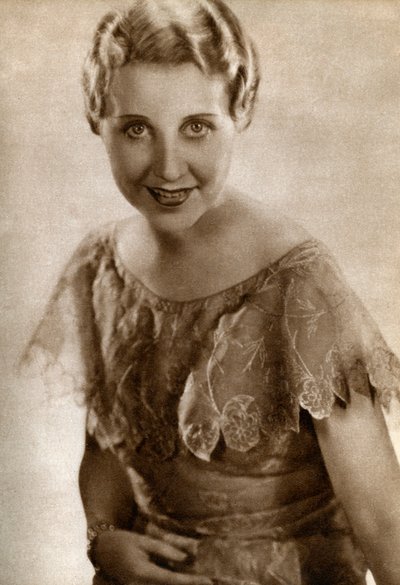 جينيفيف توبين ، الممثلة الأمريكية ، 1933 بواسطة غير معروف