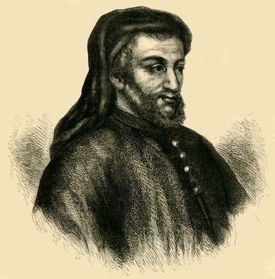 جيفري تشوسر ، c1878. بواسطة غير معروف