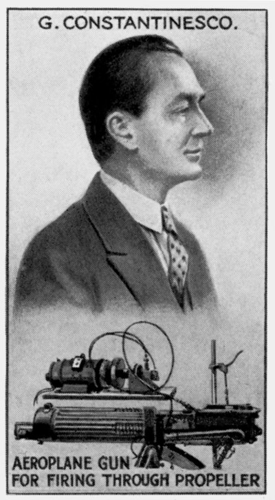 جورج كونستانتينسكو ، عالم روماني ، مهندس ومخترع ، c1924 بواسطة غير معروف