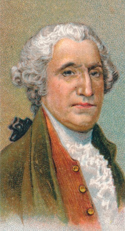 جورج واشنطن 1732-1799 ، أول رئيس للولايات المتحدة ، 1924 بواسطة غير معروف