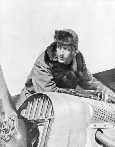 جورج جوينمر ، الآس المقاتل الفرنسي ، 9 سبتمبر 1917 بواسطة غير معروف