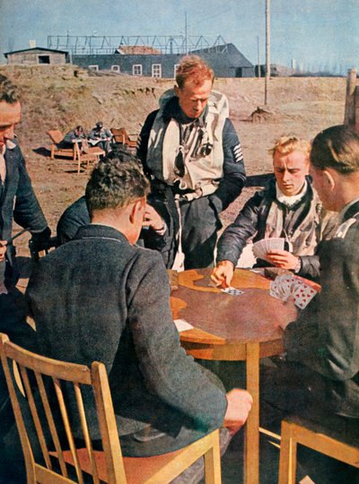 طيارون ألمان خارج الخدمة ، فرنسا ، 1943 بواسطة غير معروف