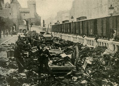 البحارة الألمان في أنتويرب ، بلجيكا ، الحرب العالمية الأولى ، 1914 ، c1920. بواسطة غير معروف