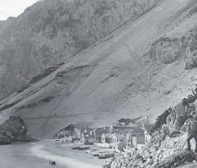 جبل طارق ، كاتالان باي ، c1910 بواسطة غير معروف