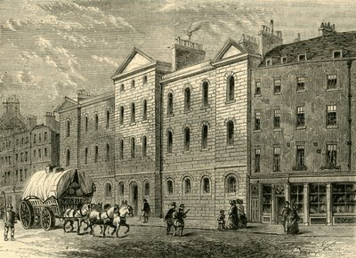 Giltspur Street Compter ، 1840 ، c1872. بواسطة غير معروف