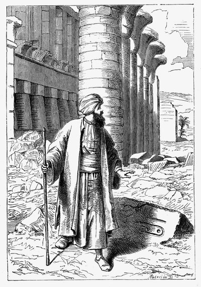 جيوفاني باتيستا بيلزوني ، مستكشف إيطالي وباحث عن العصور القديمة ، c1860 بواسطة غير معروف