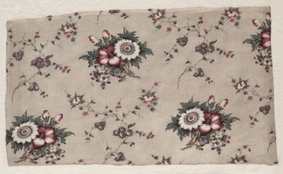 جزء Chintz المزجج ، ج. 1830. بواسطة غير معروف