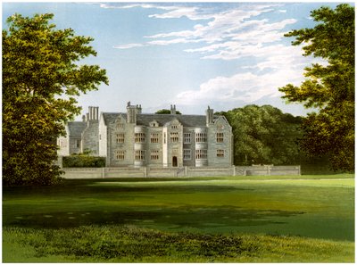 Glynde Place ، ساسكس ، منزل Viscount Hampden ، c1880 بواسطة غير معروف
