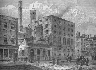 مصنع الجعة الذهبية ، سوهو ، وستمنستر ، لندن ، c1875 1878 بواسطة غير معروف