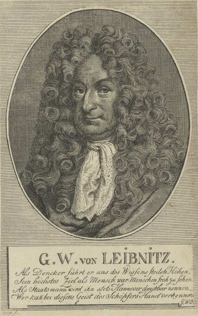 جوتفريد فيلهلم ليبنيز 1646-1716 ، ج. 1710. بواسطة غير معروف