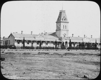 المباني الحكومية ، بلومفونتين ، جنوب أفريقيا ، c1890 بواسطة غير معروف
