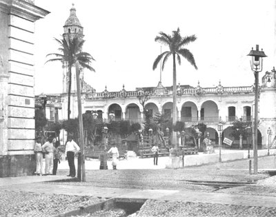 قصر المحافظين ، فيرا كروز ، المكسيك ، c1900. بواسطة غير معروف