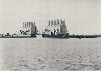 مصاعد الحبوب ، باهيا بلانكا ، 1916 بواسطة غير معروف