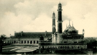 إمامبارا الكبير والمسجد ، لكناو. بواسطة غير معروف